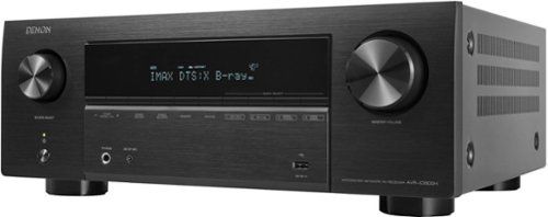 Denon AVR-X3800H (105W X 9) 9.4-Ch. with HEOS and Dolby Atmos 8K Ultra HD  HDR Compatible AV Home Theater Receiver with Alexa - Black