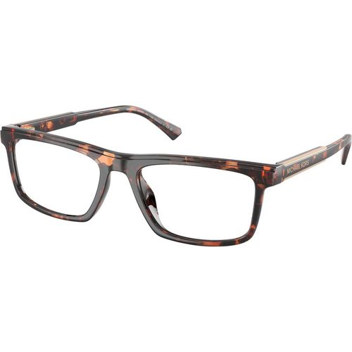 Michael Kors Hombre Michael Kors MK4189U KAHULU 3006 Monturas ópticas Inyectado Tortuga Transparente Cuadrada Norma