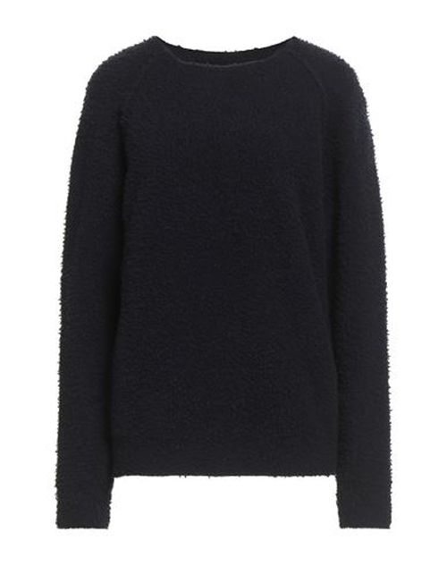 Woman Sweater Midnight blue Size 3XL Wool, Polyamide, Elastane