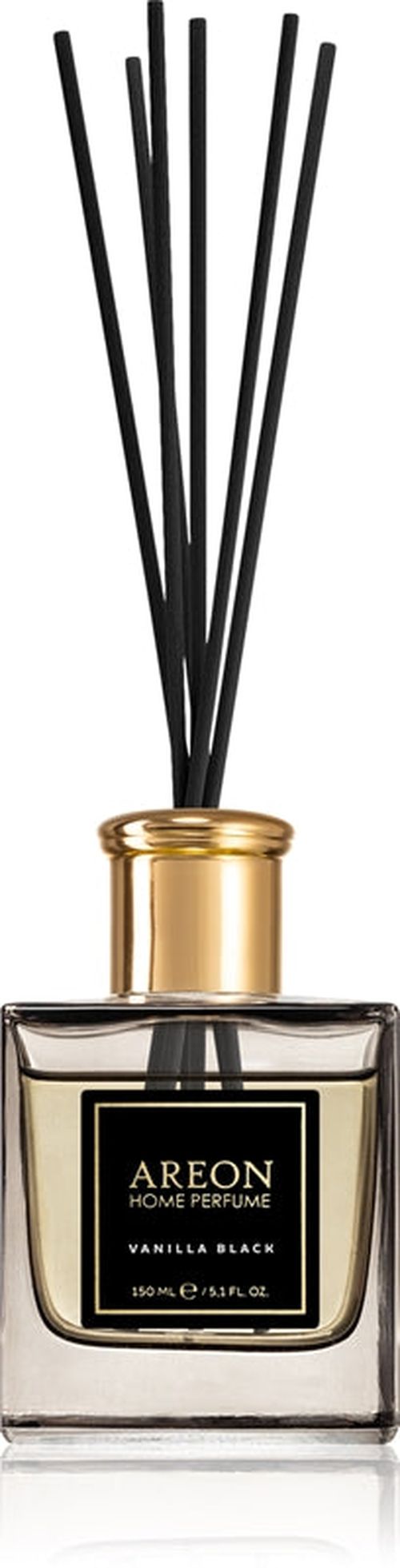 Areon Home Black Vanilla Black Aroma Diffuser with 150ml Refi