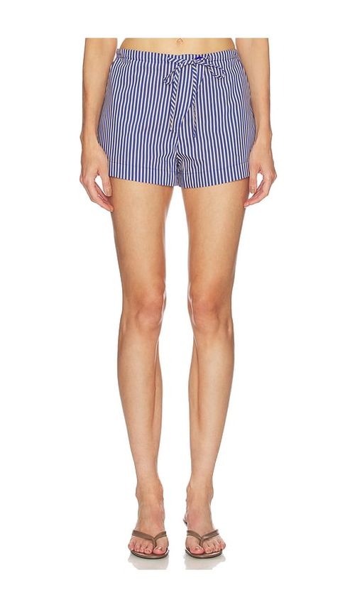Maude Club Winnow Shorts in Blue. L. Also in XS, S