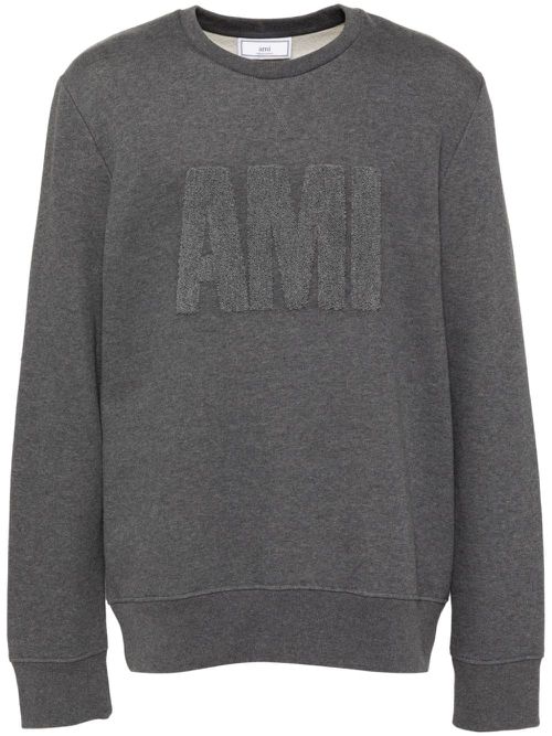 Logo patch sweatshirt - Grey