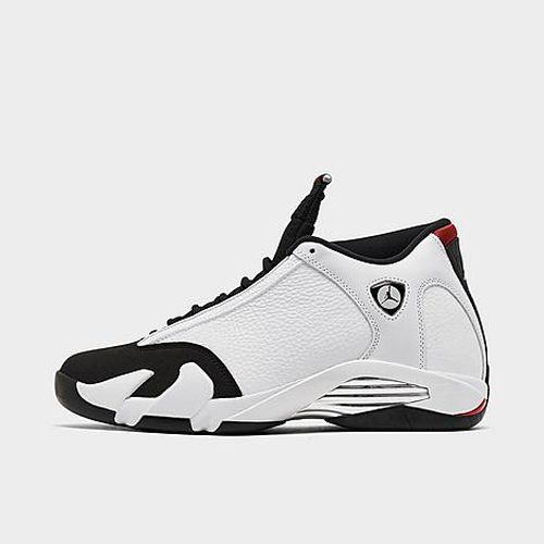 Air Jordan Retro 14 Basketball Shoes in Black/White/White