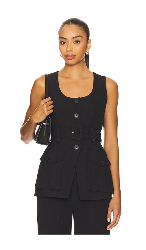Veronica Beard Becker Vest in Black. 6. Also , 0