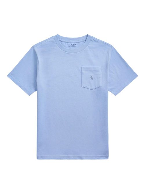 Polo Pony-embroidered T-shirt - Blue