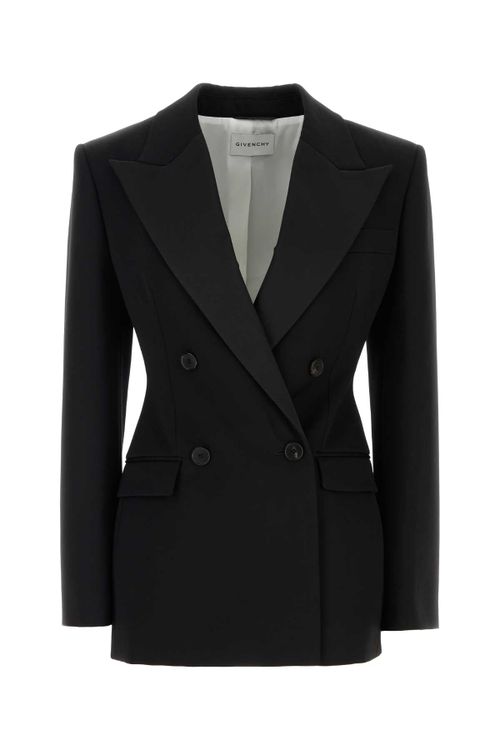 Breasted Blazer — Black
