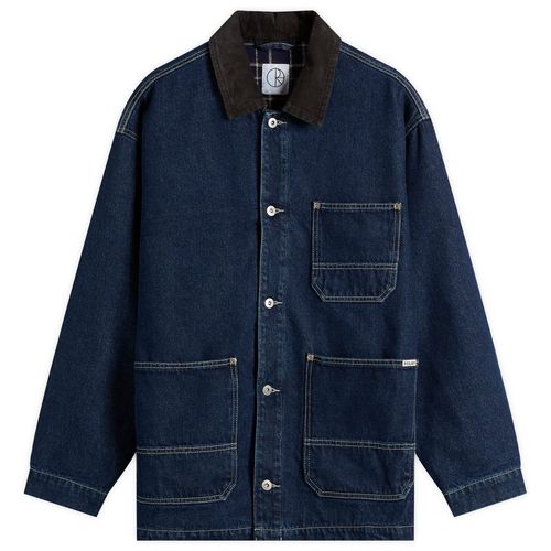 Men's Flannel Lined Ezra Jacket Indigo