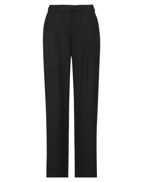 Woman Pants Black Size S Polyester, Viscose, Elastane