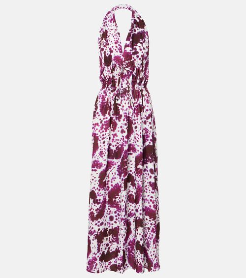 Printed maxi dress