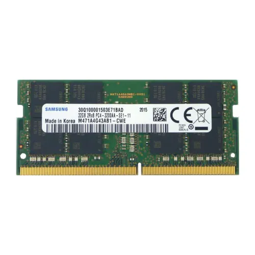 Samsung M474A4G43AB1-CWE -25600AA-ES 2RX8, DDR4-3200MHz ECC SO-DIMM Server RA