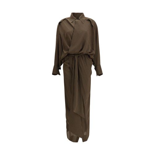 Serenade Dress — Brown