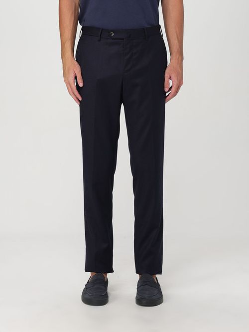 Pants Men color Blue