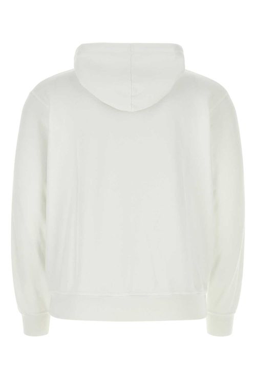 White Cotton Sweatshirt