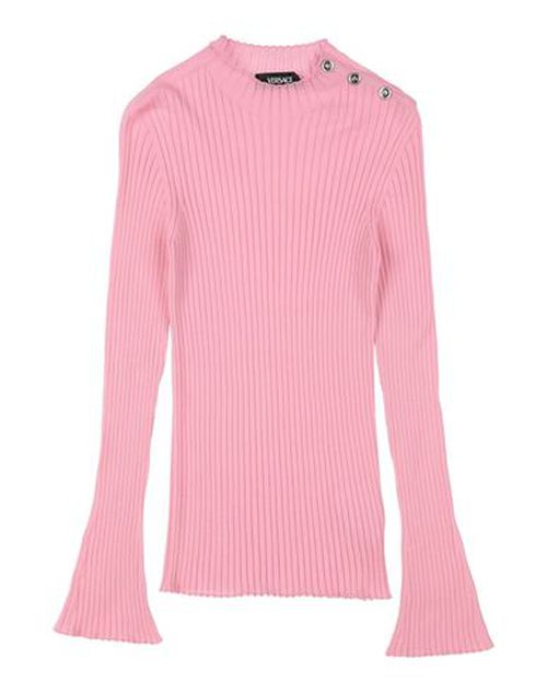 Kid Girl Turtleneck Pink Size 12 Virgin Wool