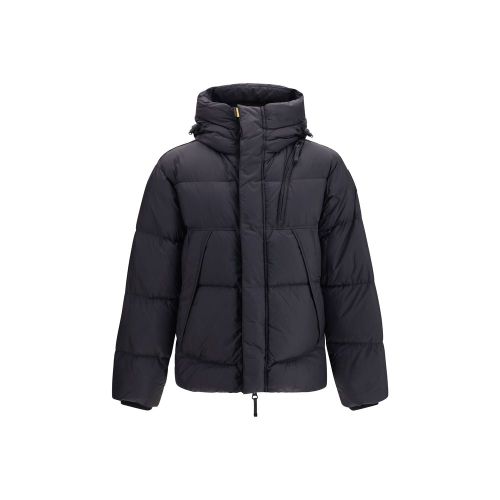 Duck Down-Filled Down Jacket — Black