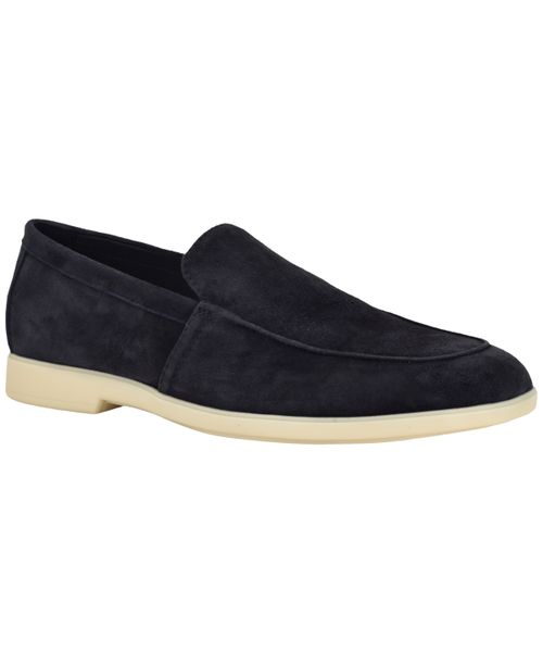 Men's Colern Casual Slip-on Loafers - Dark Blue Suede