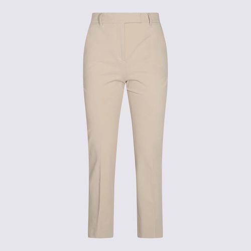 Beige Cotton Pants