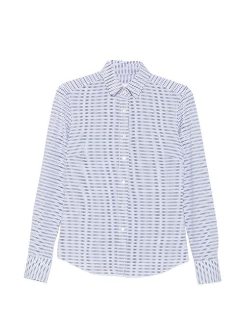 Blue Regular Printed Shirt