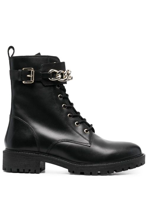 Hoara leather ankle boots - Black