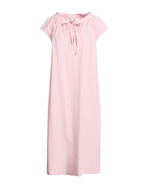 Woman Midi dress Light pink Size 10 Cotton