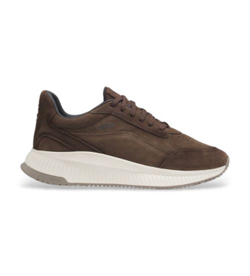 BOSS für Herren. 50563920 TTNM Turnschuhe braun 42, Schwarz, Wohnung, Schnürsenkel, Lässig