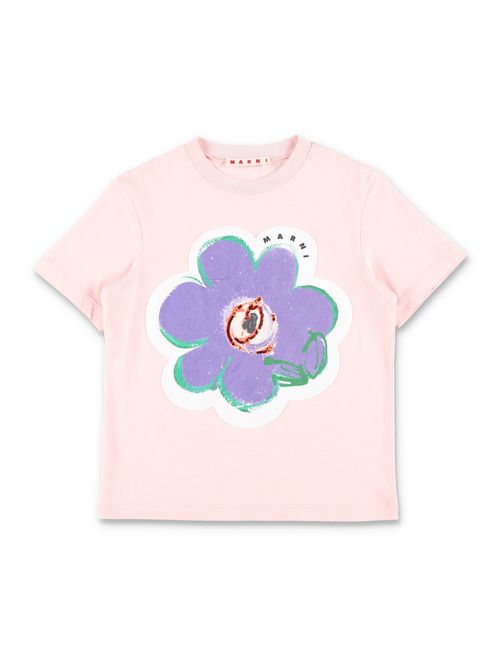 Artistic Mini Cotton T-Shirt for Girls