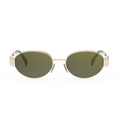 Cl40235u Metal Triomphe 30n Gold Sunglasses
