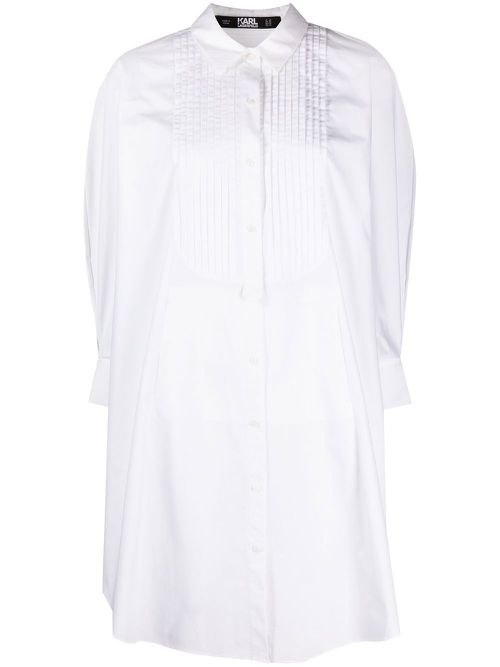 Hun'S Pick circle tunic shirt - White