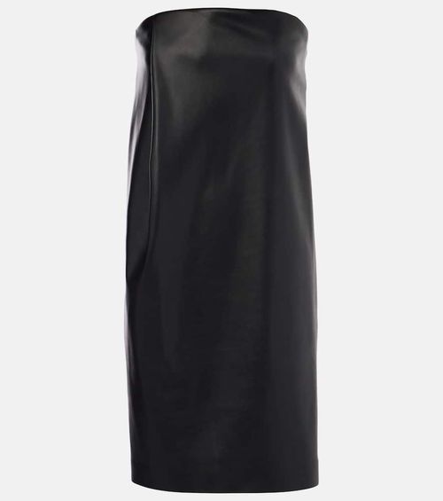 Locarno faux leather minidress