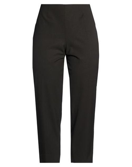 Woman Pants Charcoal Size 16 Virgin Wool, Polyamide, Elastane