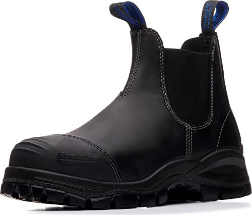 Blundstone 990 Extreme Series Unisex Chelsea Work Boots for Men and Women - Heat & Slip Resistant Steel Toe Boots with Electrical Hazard Protection