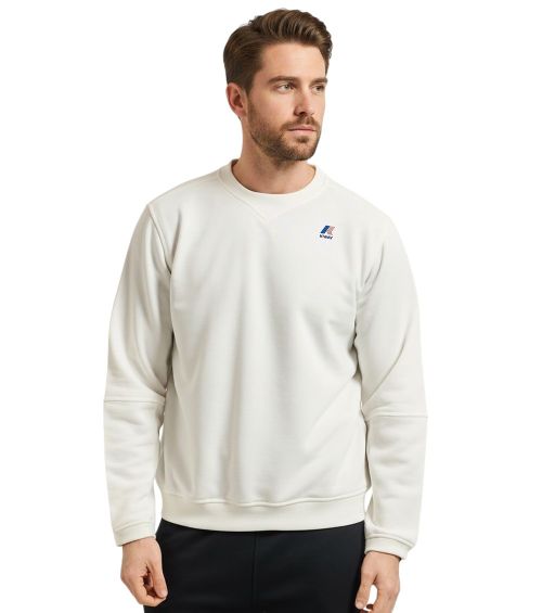 White Crew Neck Sweatshirt