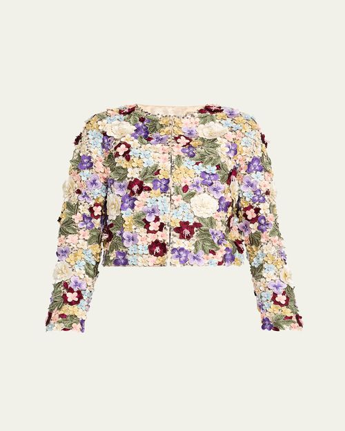Kidman Boxy Embellished Jacket