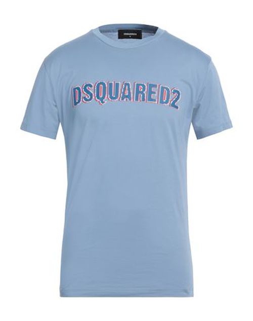 Man T-shirt Pastel blue