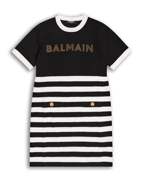 Kid Girl Kids' dress Black Size 14 Wool, Polyamide, Elastane