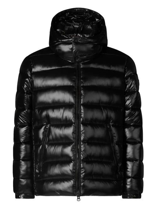 Florian Down Jacket With Lacquered Finish And Removable