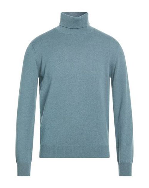 Man Turtleneck Deep teal Size 38 Cashmere