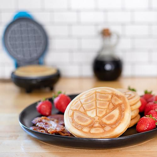 Marvel Spider-Man Mini Waffle Maker Kitchen Appliance