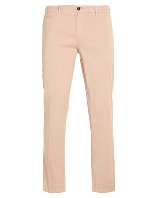 Man Pants Beige Size 28 Cotton, Elastane