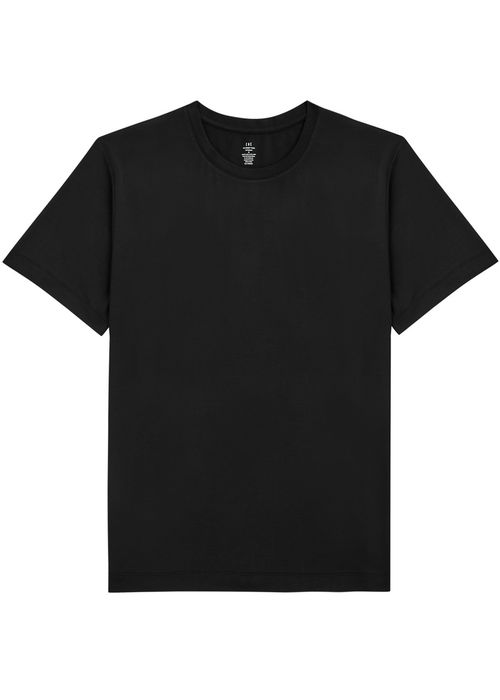 Body Stretch-jersey T-shirt - Black