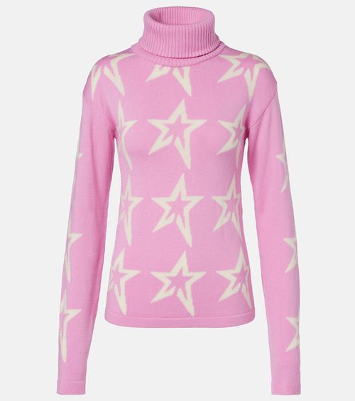 Star Dust wool turtleneck sweater