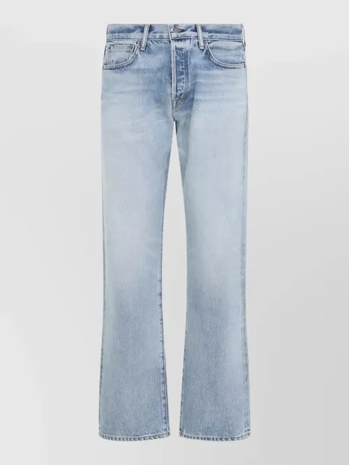 Tom Ford - straight leg denim trousers belt loop