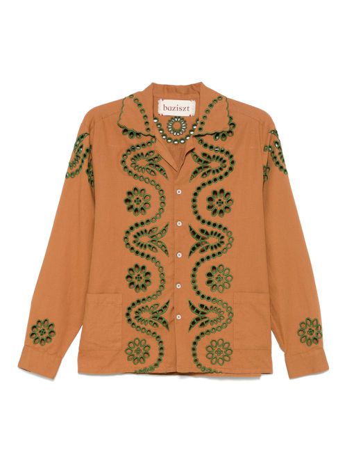 Baziszt Perfume shirt - Brown
