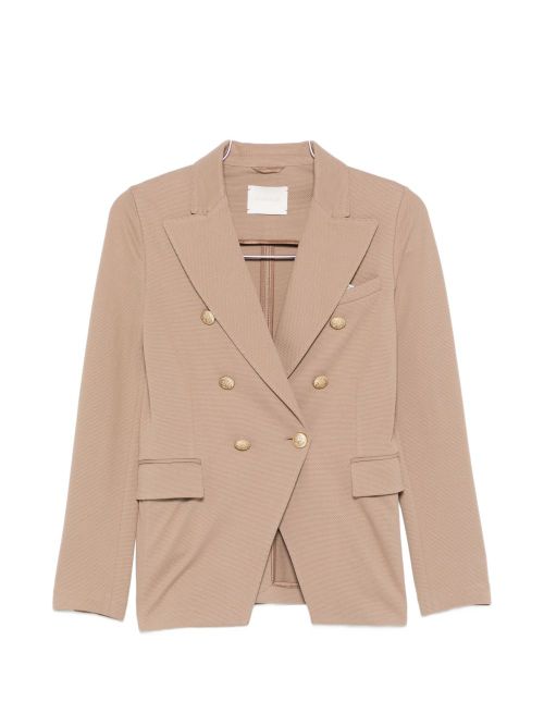 Cotton double-breasted jacket
