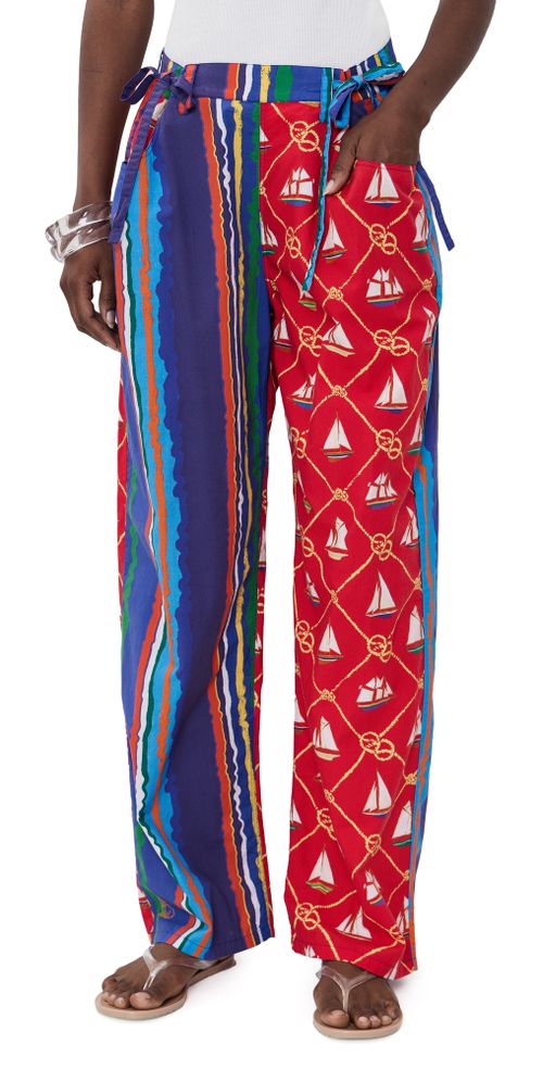 Mixed Move and Groove Snap Pants Variegated Stripe