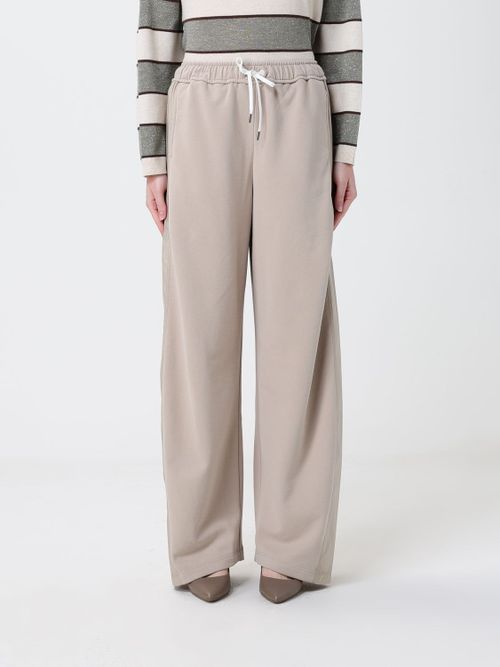 Pants Woman color Beige