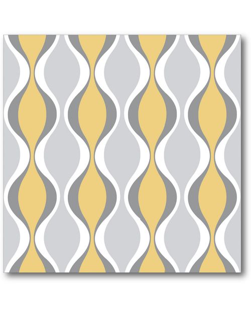 Wall Decor Hourglass Gray Canvas Wall Art