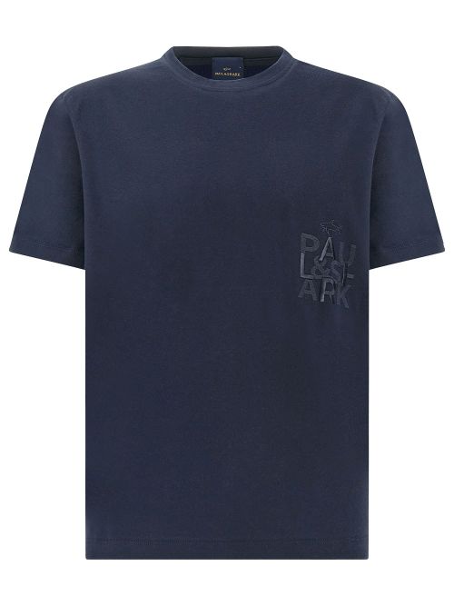 Bold Embroidery Cotton Jersey T-Shirt