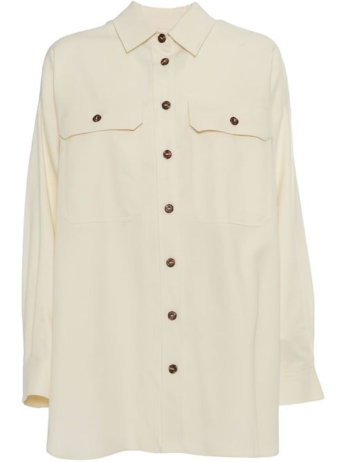 Rolf oversized shirt - Neutrals