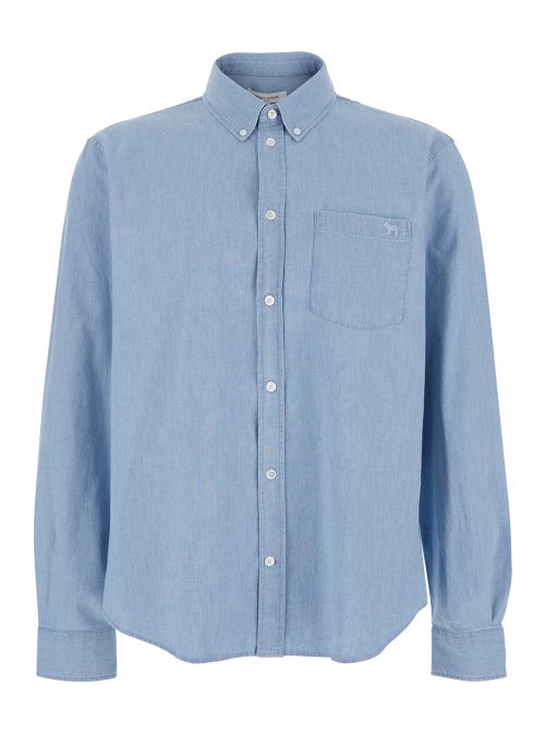 Profile Fox Shirt — Blue